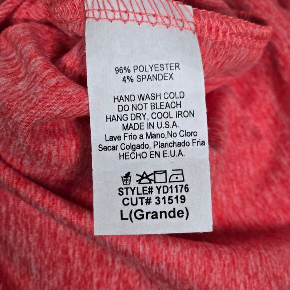 Cozy Co by Cozy Casual Tank Maxi Dress Heathered‎ Red L - Picture 4 of 7